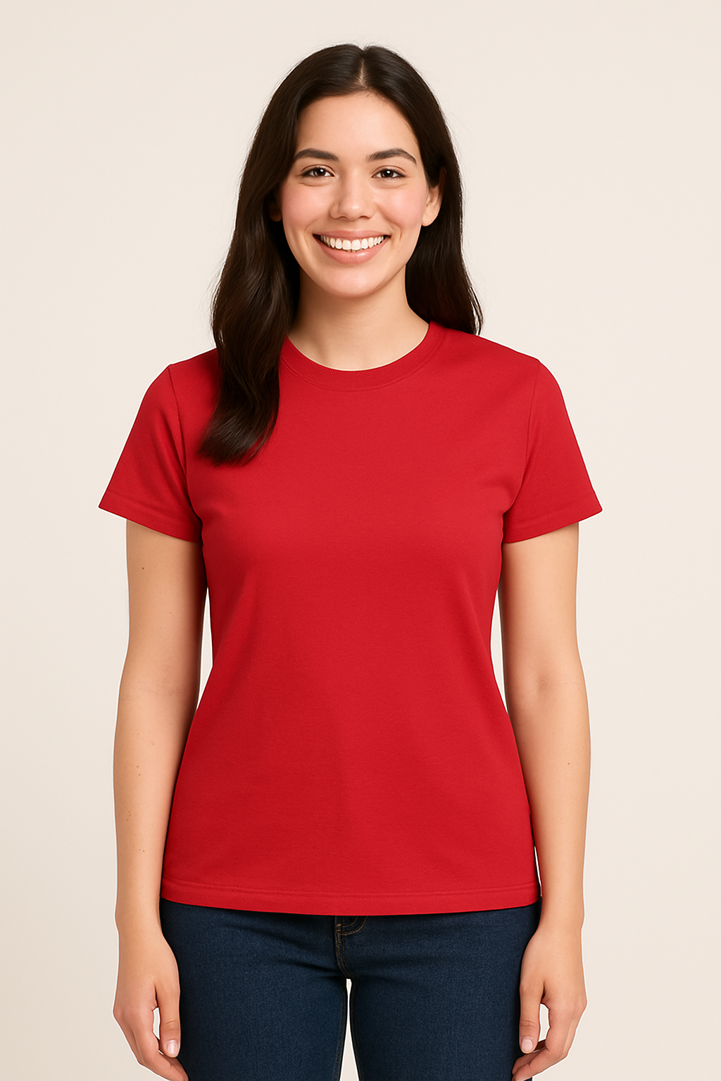 HERBERGER | Damen T-Shirt Baumwolle mit klassischem Schnitt für Freizeit & Stil
