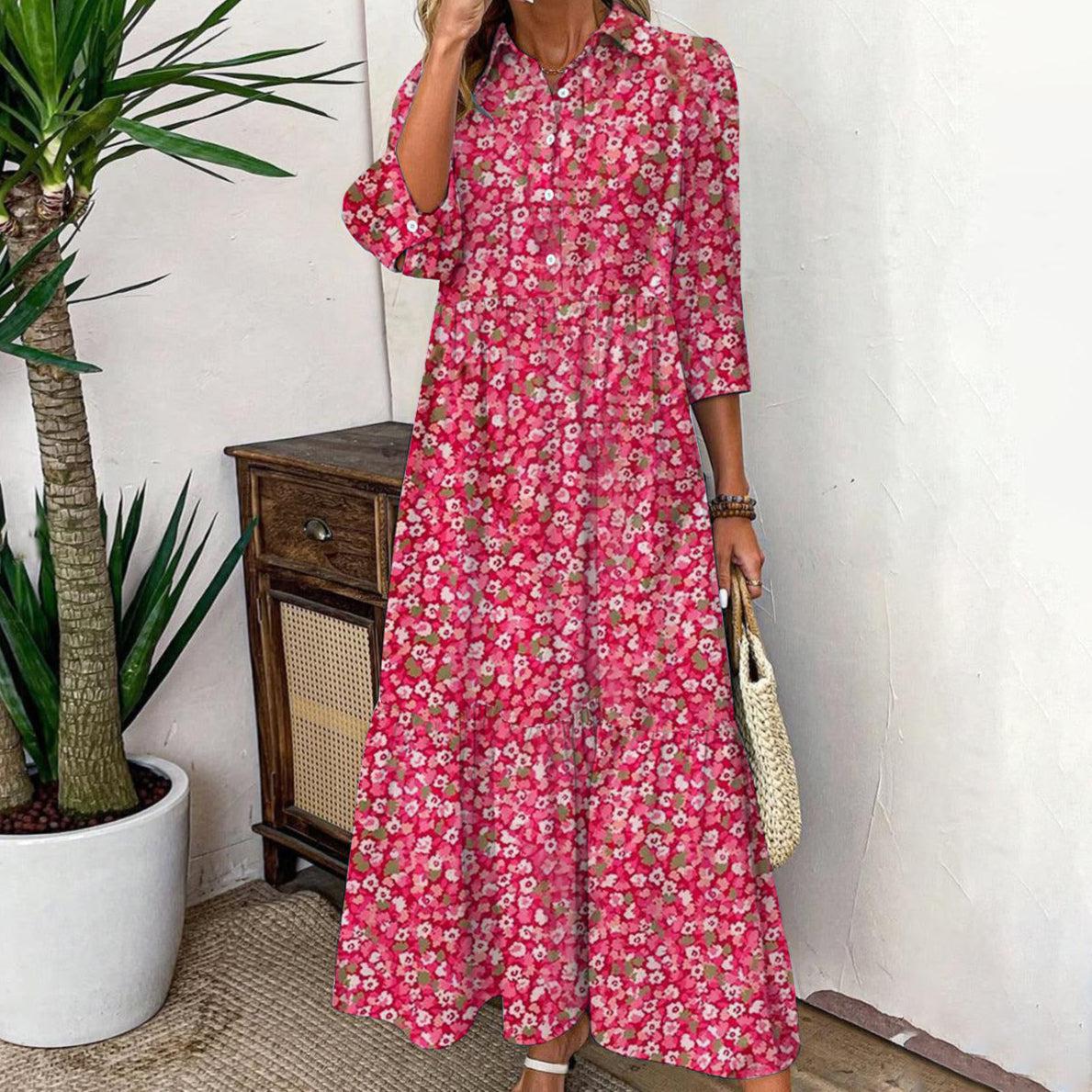 Sommerrot Florakleid