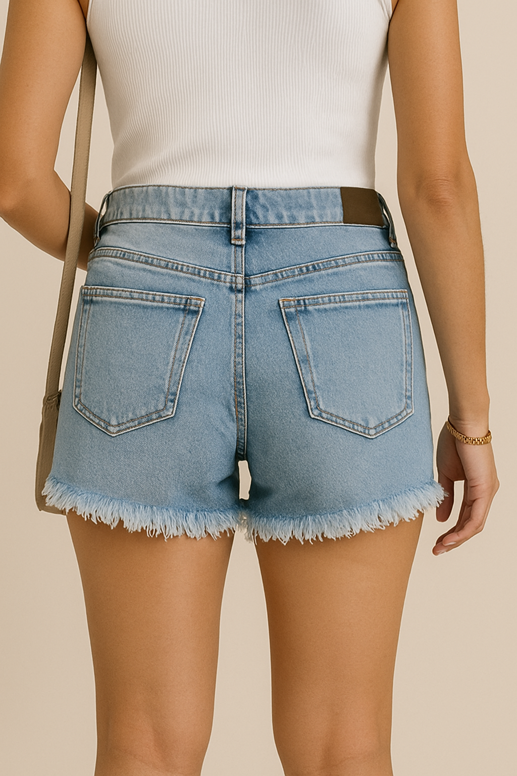 HERBERGER | Damen Jeansshorts mit mittlerem Bund für Sommer und Freizeit