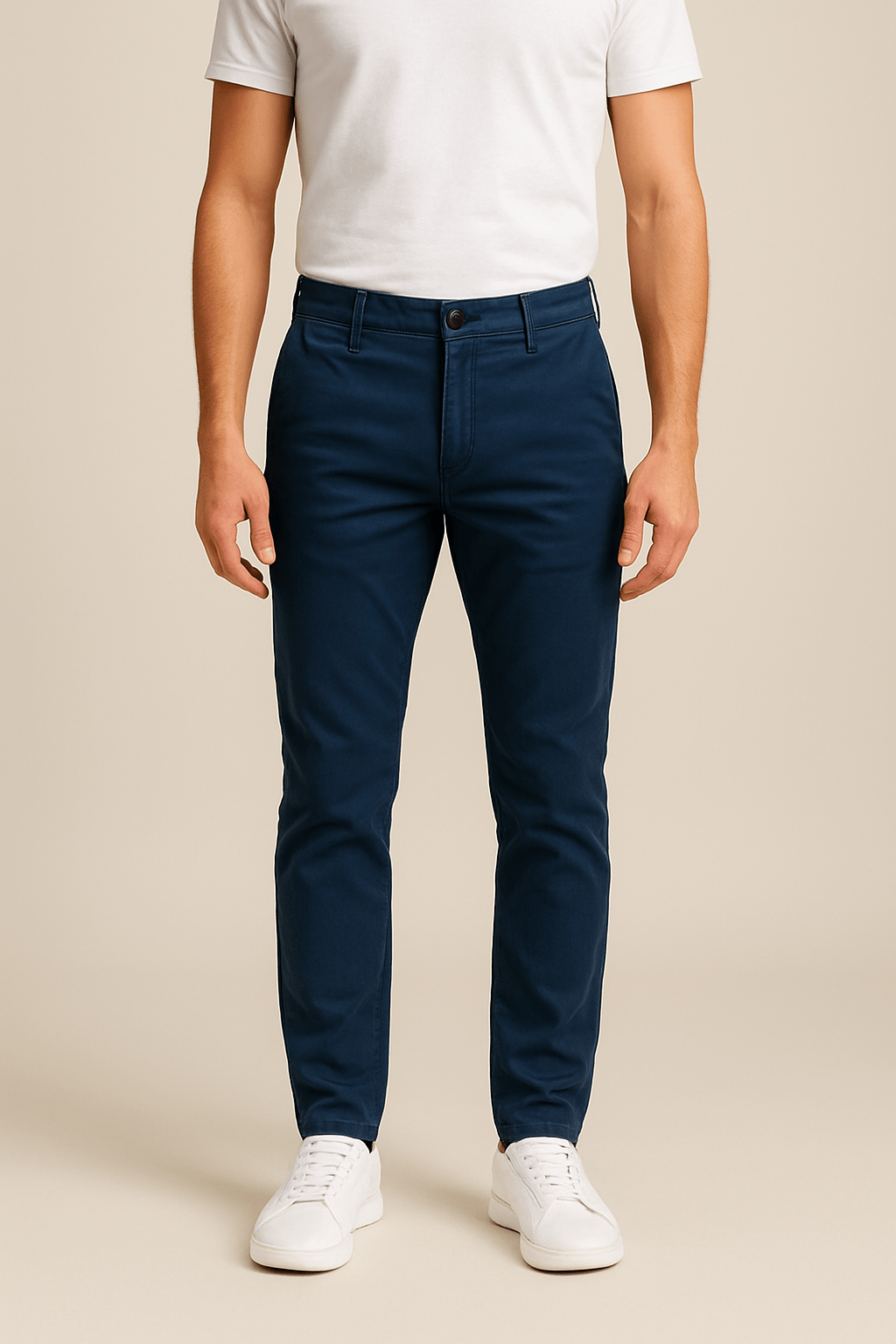 HERBERGER | Herren Hose Luke Slim Straight mit klarem Schnitt und bequemer Passform