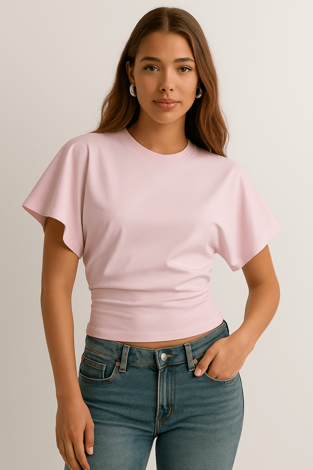 HERBERGER | Damen T-Shirt weit geschnitten und luftig für Sommer & Freizeit