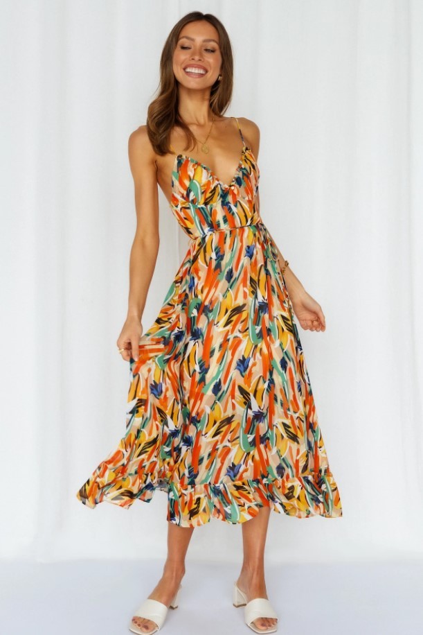 Schickes Bohemian-Kleid
