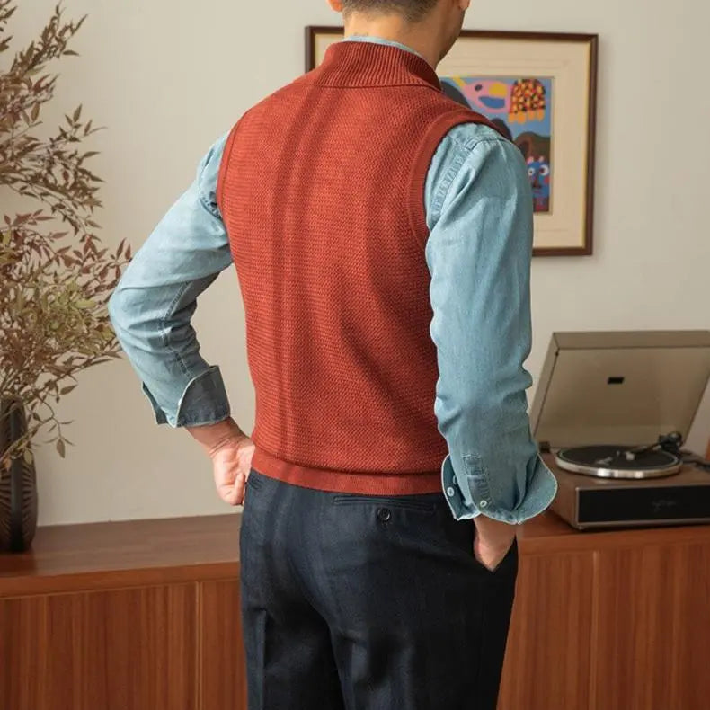 Britische Strickweste