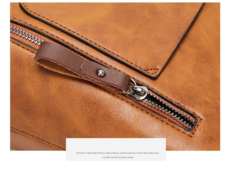 Britney™ Umhängetasche Aus Leder