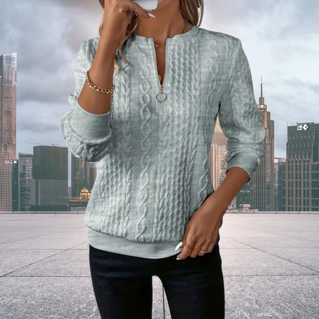 Florence™ Eleganter Stilvoller Strickpullover