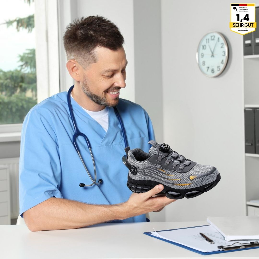 Herberger - ergonomischer und schmerzlindernder Sicherheitsschuh - Zertifiziert nach EN ISO 20345