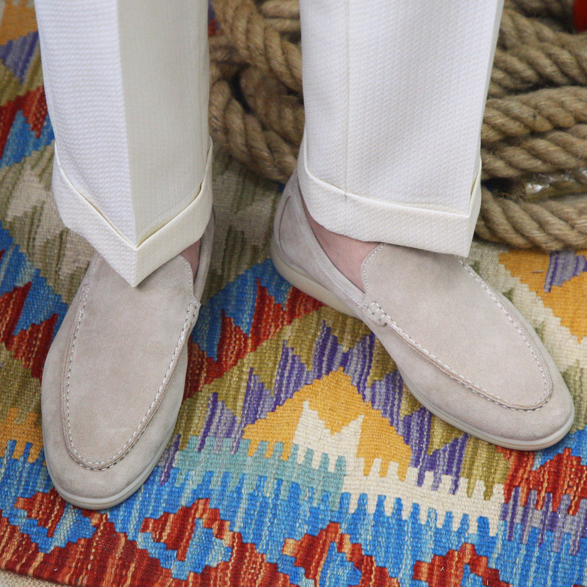 Cap Ferrat Wildleder Slipper