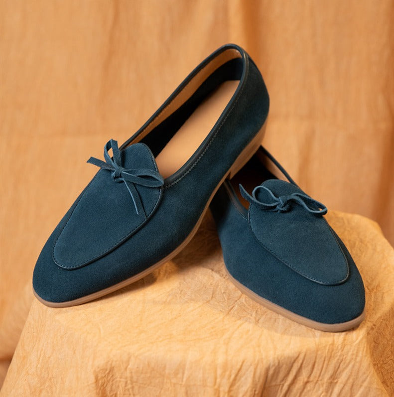 Amalfi Belgische Loafers aus Wildleder