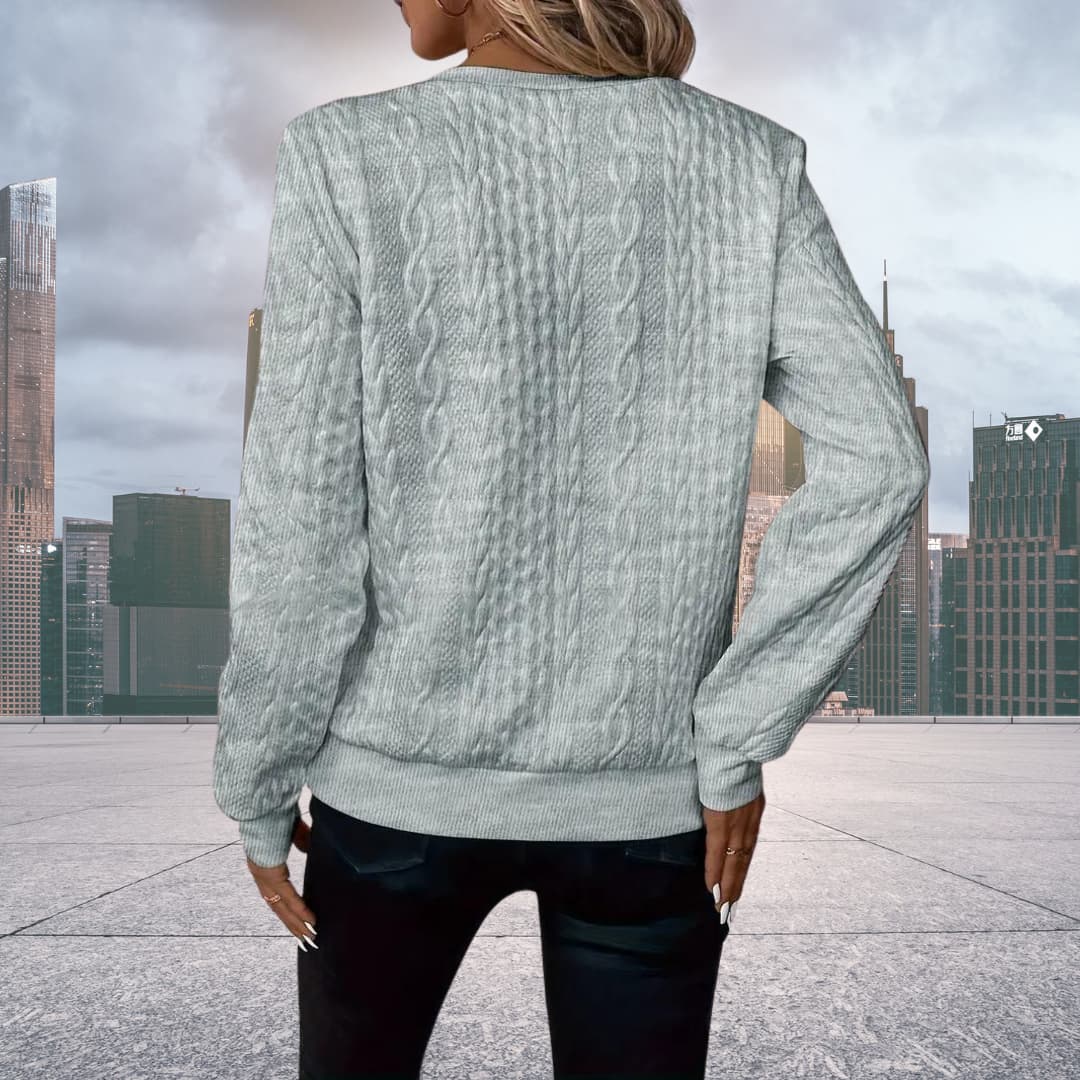 Florence™ Eleganter Stilvoller Strickpullover