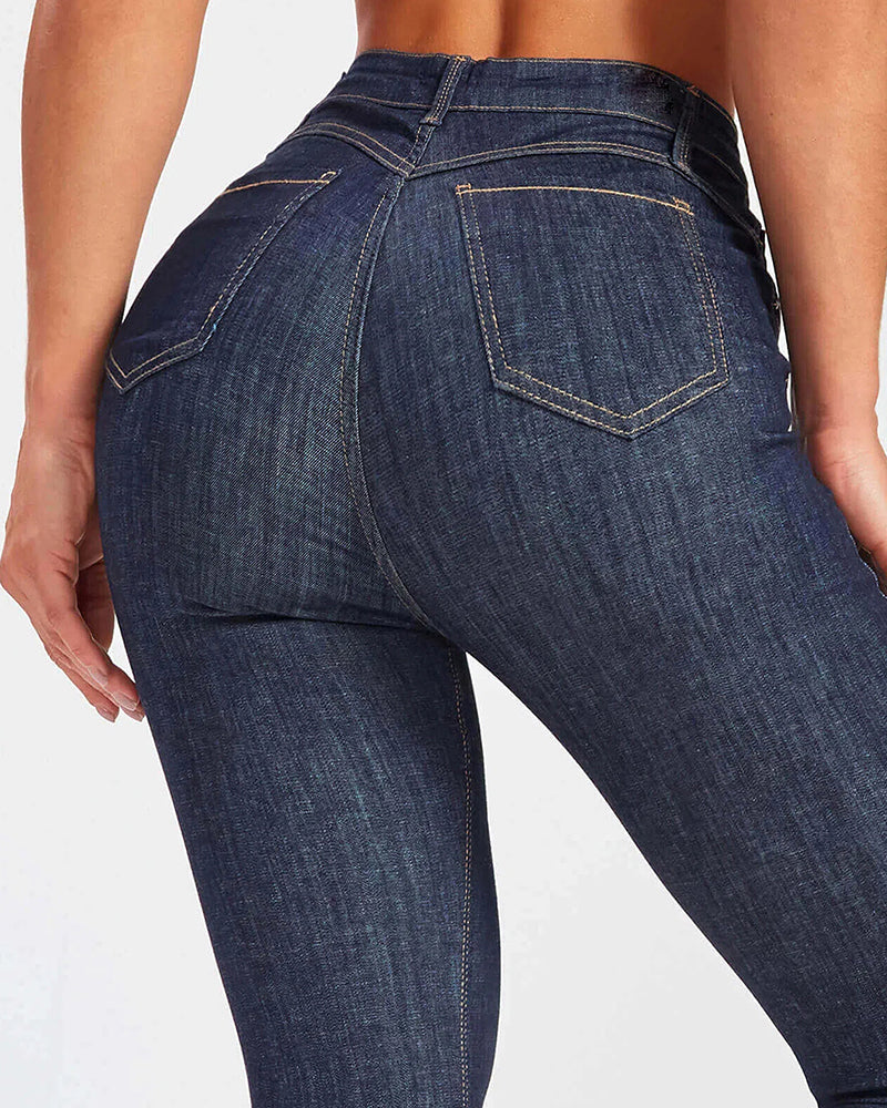 Hochelastische Kolumbianische Jeans