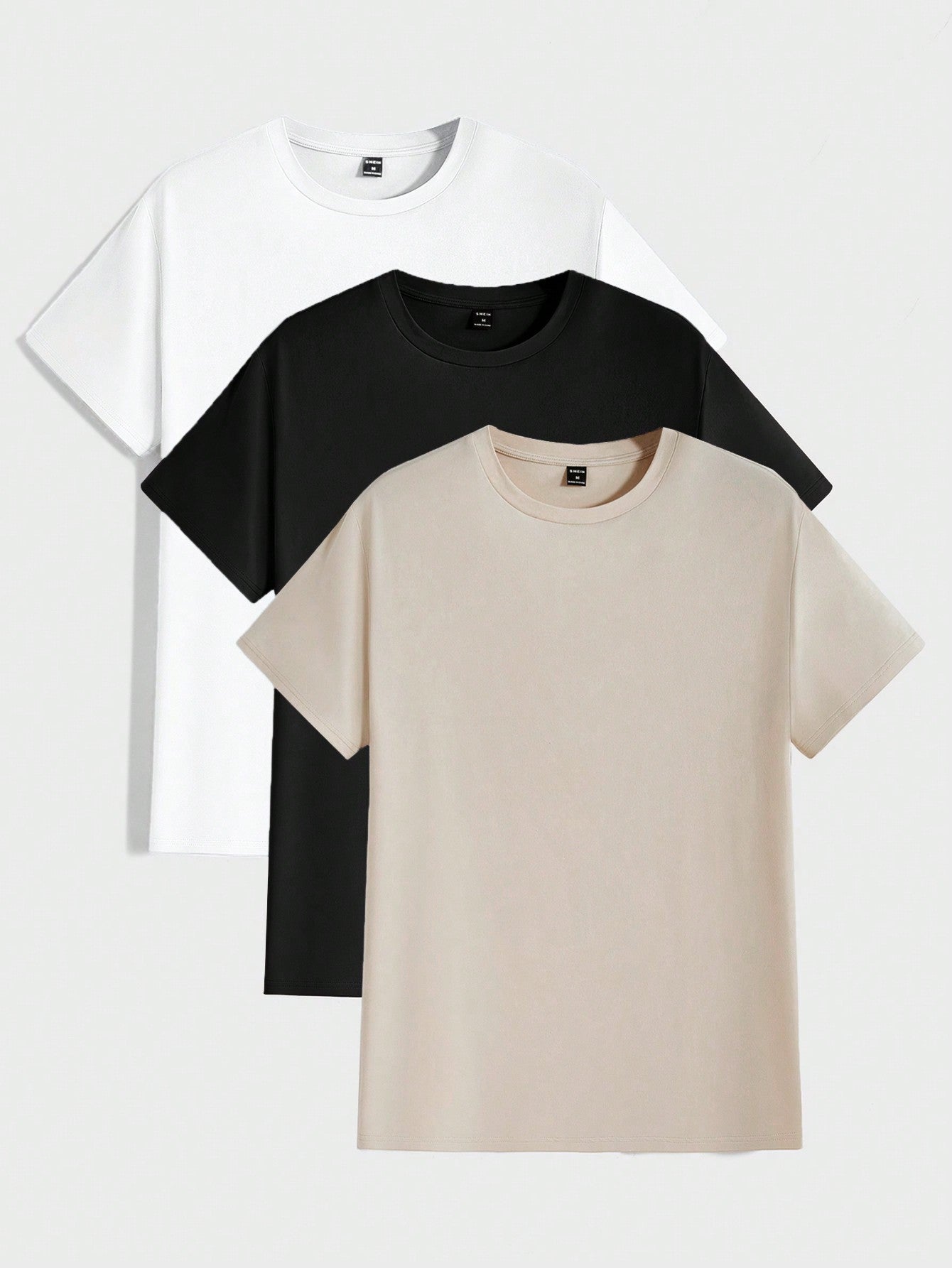 Rundstruktur Herren T-Shirt