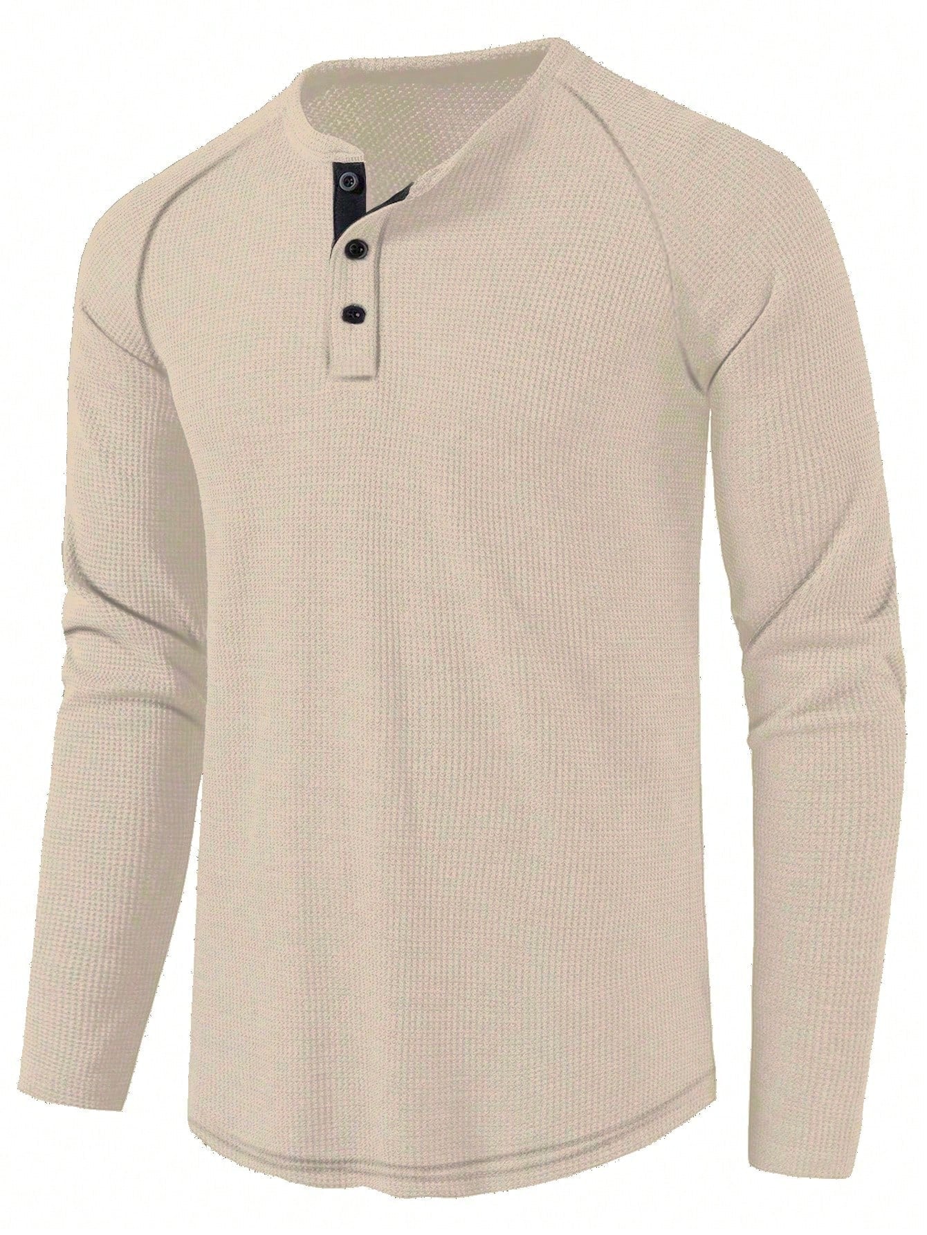 Knopftakt Herren Langarmshirt