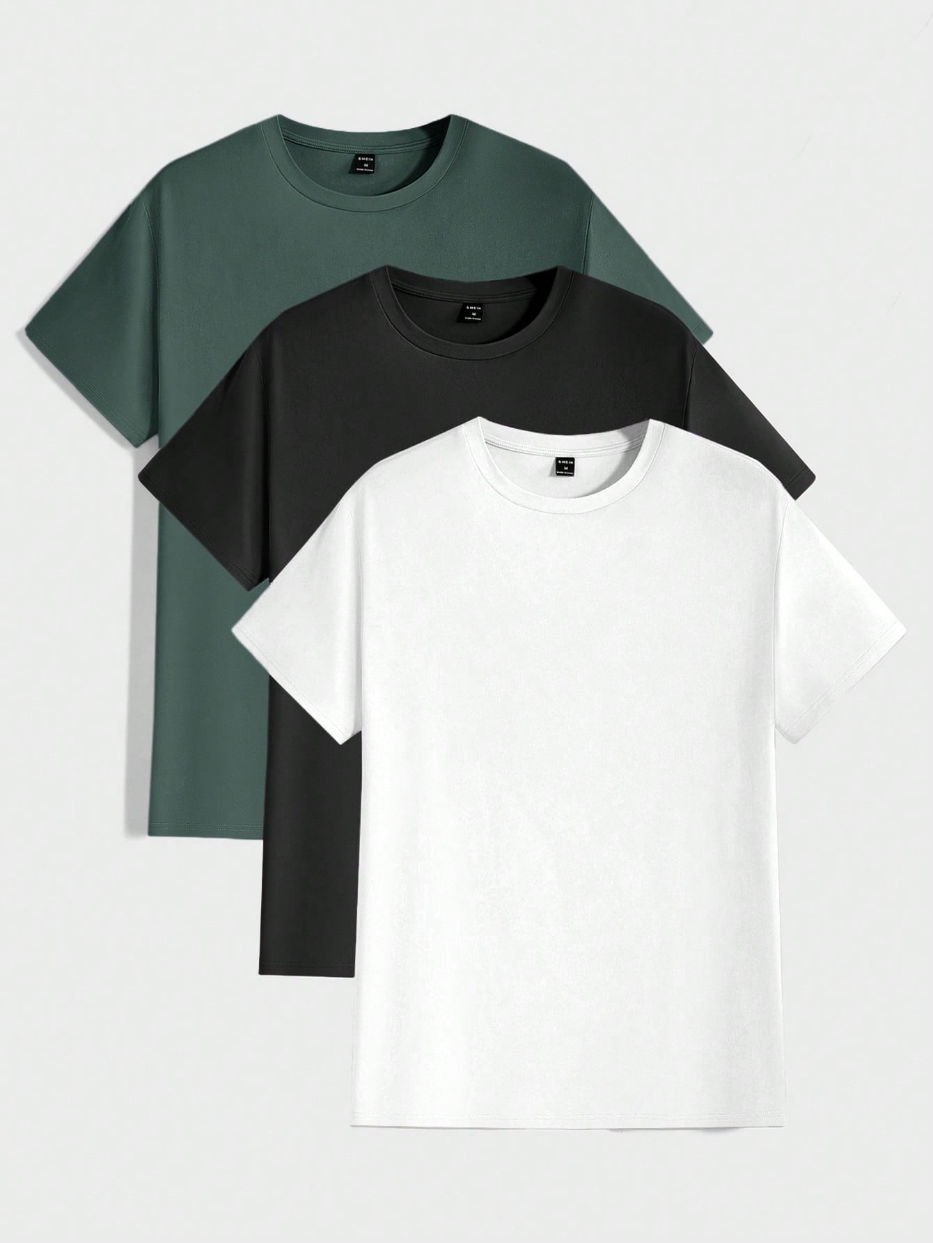 Rundstruktur Herren T-Shirt