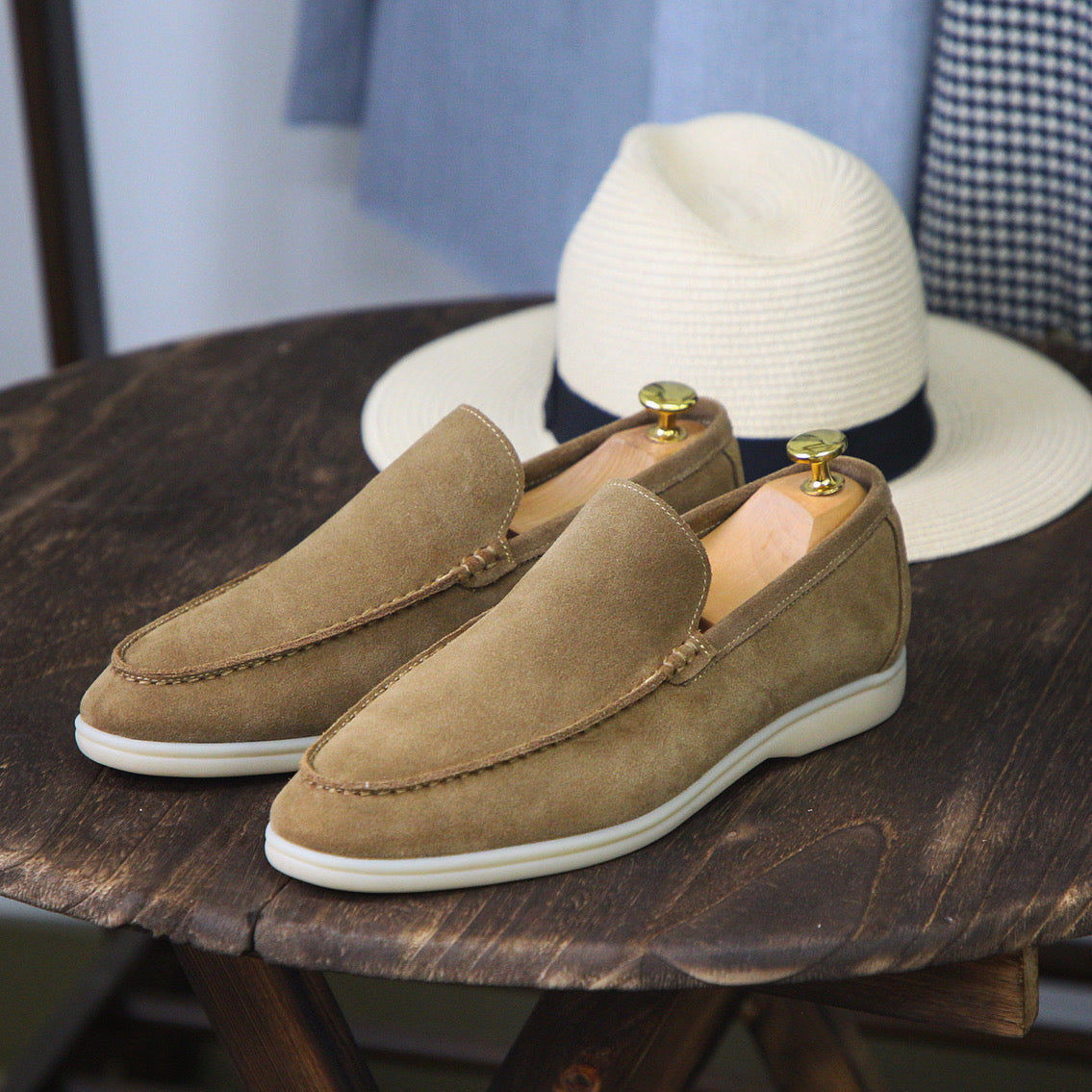 Cap Ferrat Wildleder Slipper