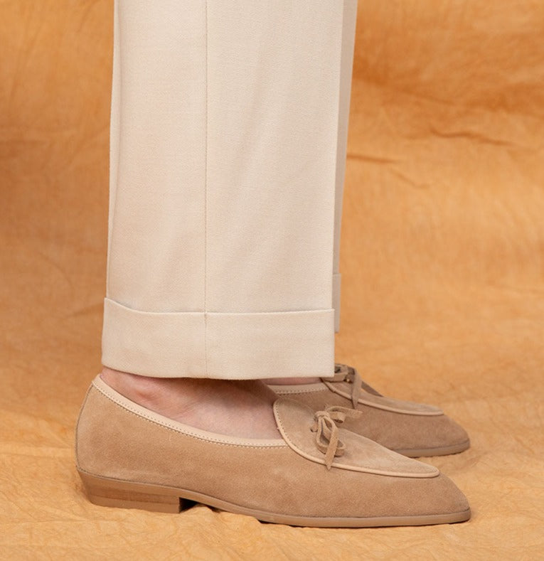 Amalfi Belgische Loafers aus Wildleder