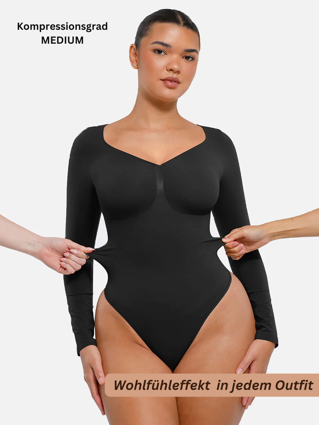 Bodysuit Shapewear Longsleeve