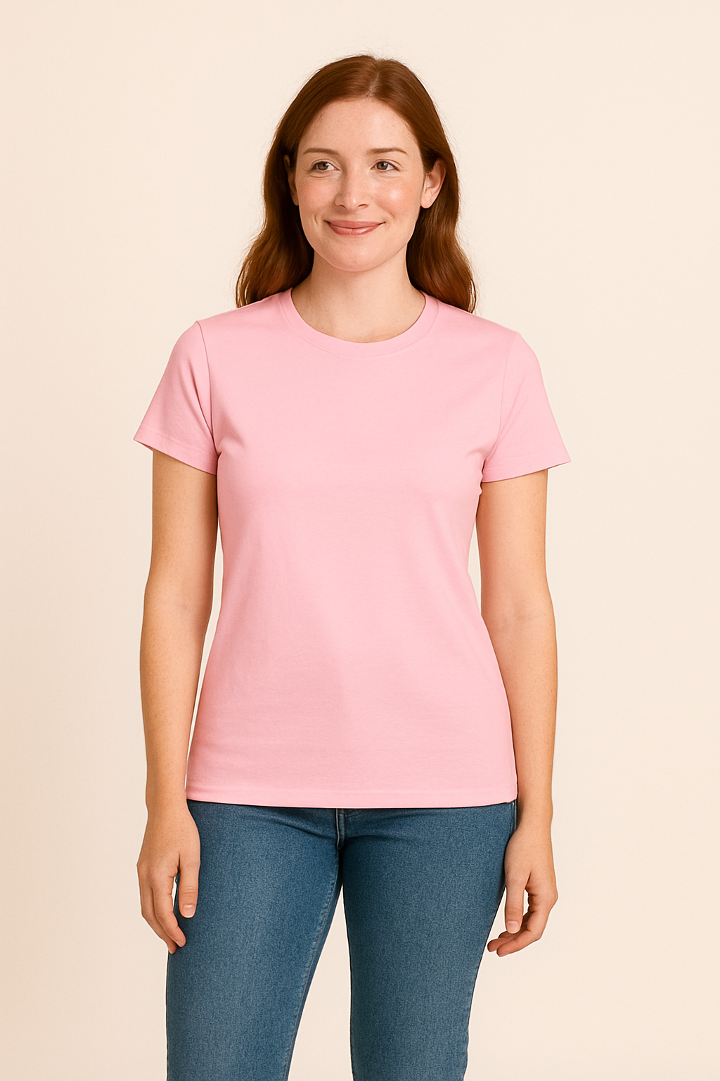 HERBERGER | Damen T-Shirt Baumwolle mit klassischem Schnitt für Freizeit & Stil