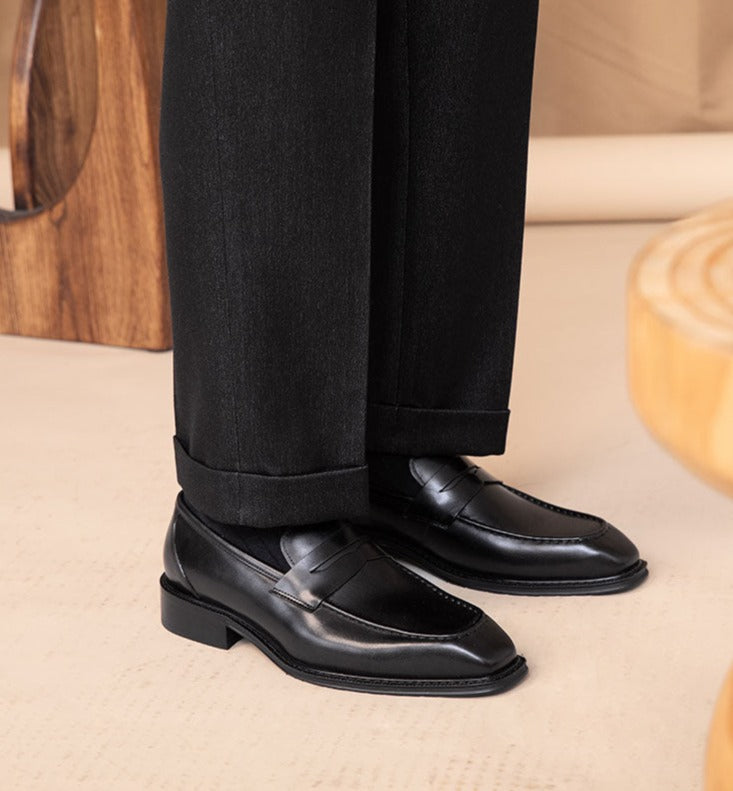 Citi Leder Sattel Loafers