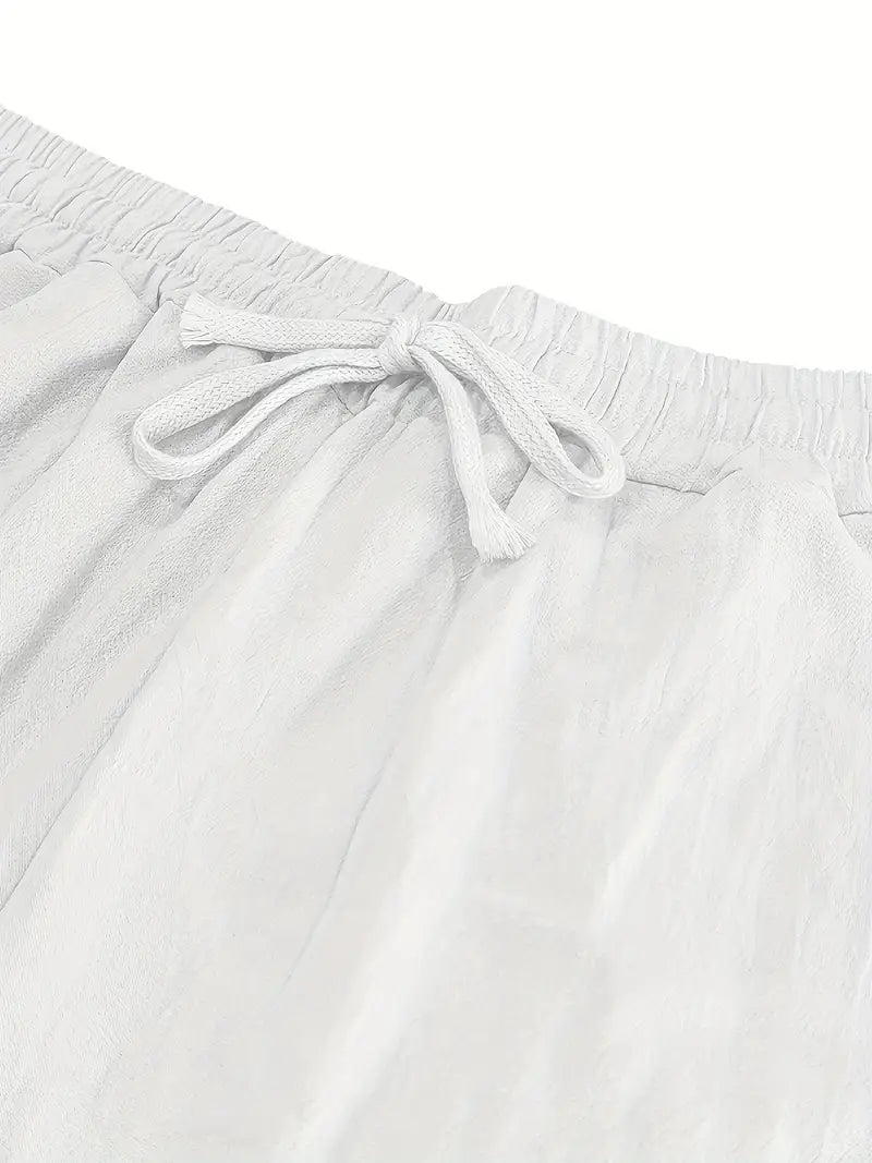 Babaev Stilvolle Leinen Hosen