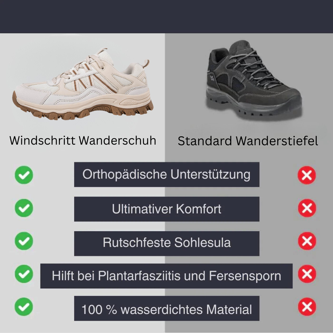 Windschritt Wanderschuh