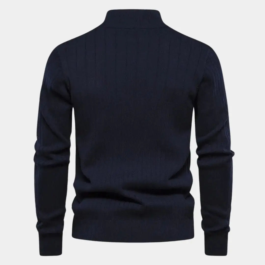 Baumwollstrickpullover