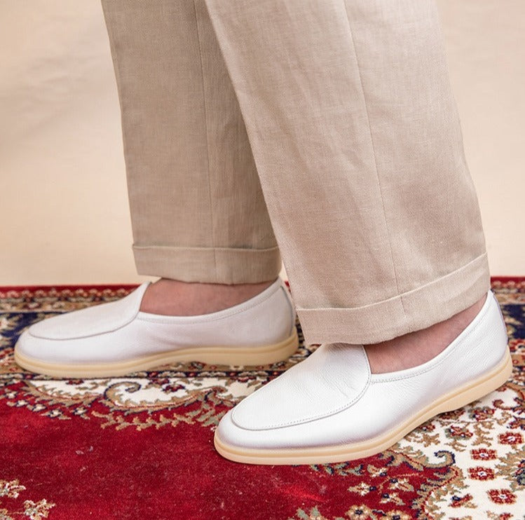 Mr. Ripley Belgische Leder-Slipper