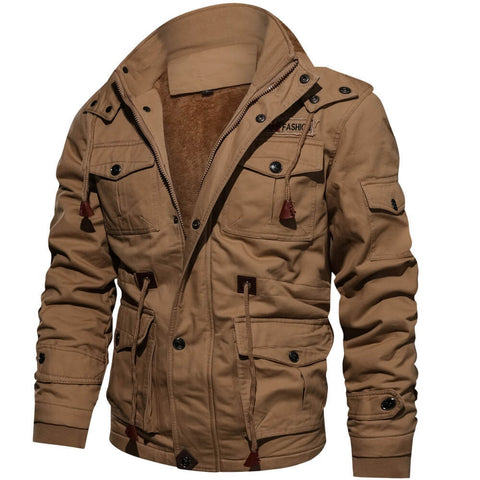 Hermann Elegante Kapuzen Jacke