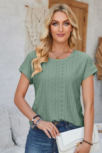 Sommerstruktur Kurzarmshirt