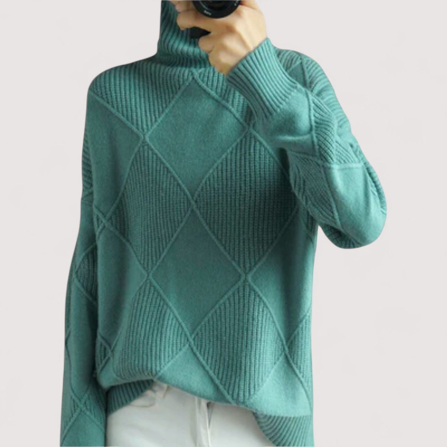 Leina™ Gemütlicher Rollkragenpullover