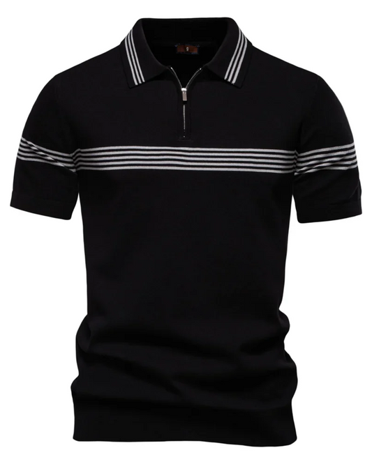 Linienstil Herren Polo-Shirt