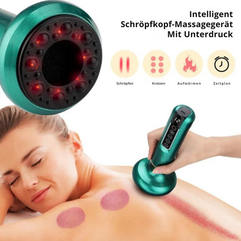 CelluSculpt™ | 4-in-1 Massagegerät mit Schröpfen, Infrarot & Wärme – reduziert Cellulite und Dehnungsstreifen sichtbar