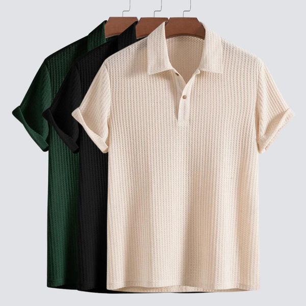 Feinton Herren Polo-Shirt