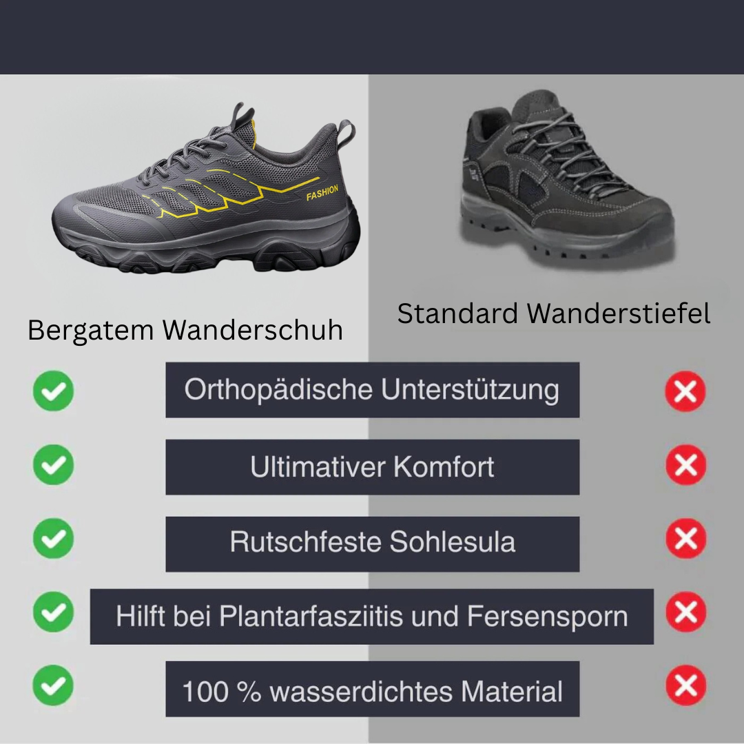 Bergatem Wanderschuh