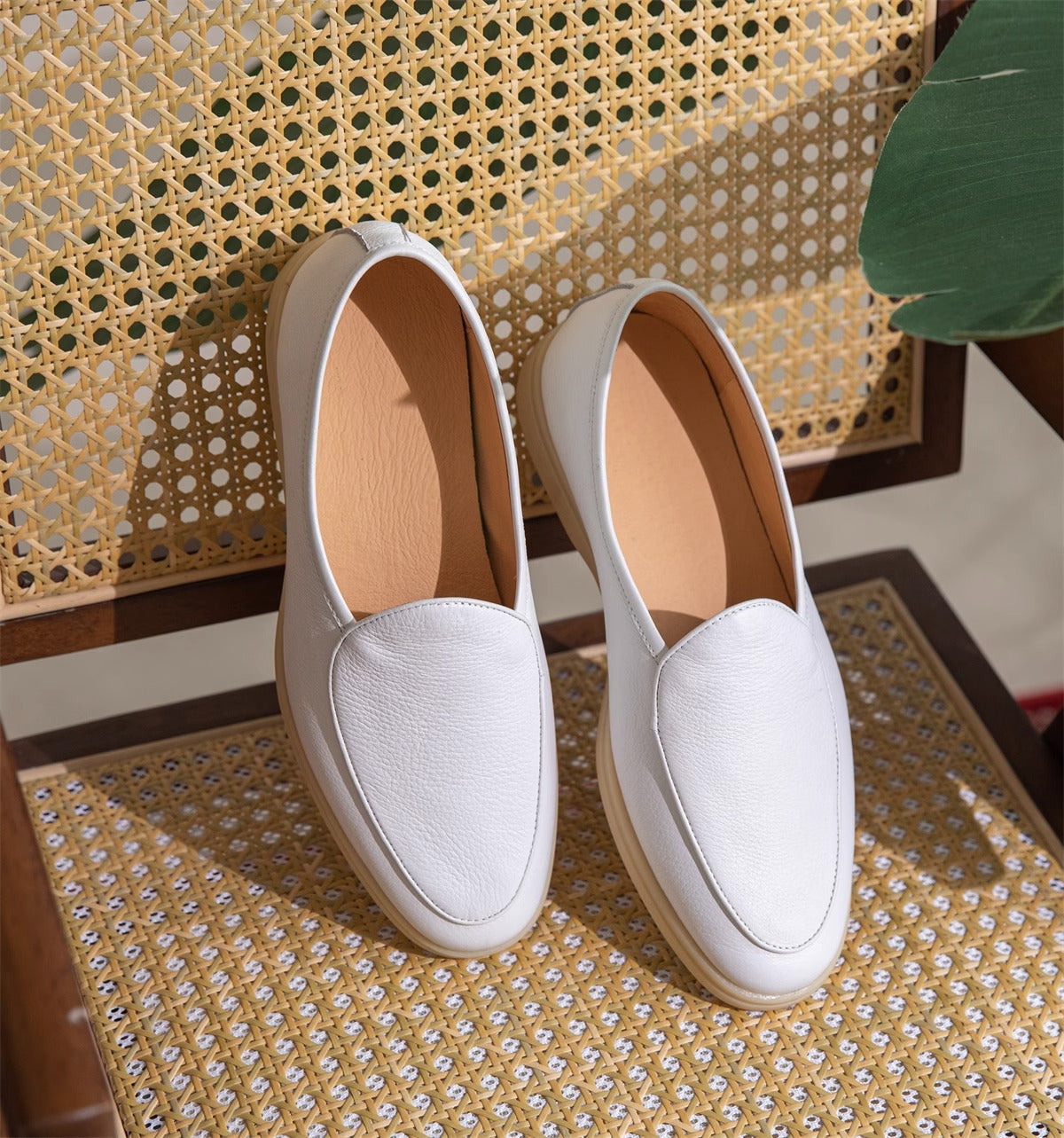 Mr. Ripley Belgische Leder-Slipper