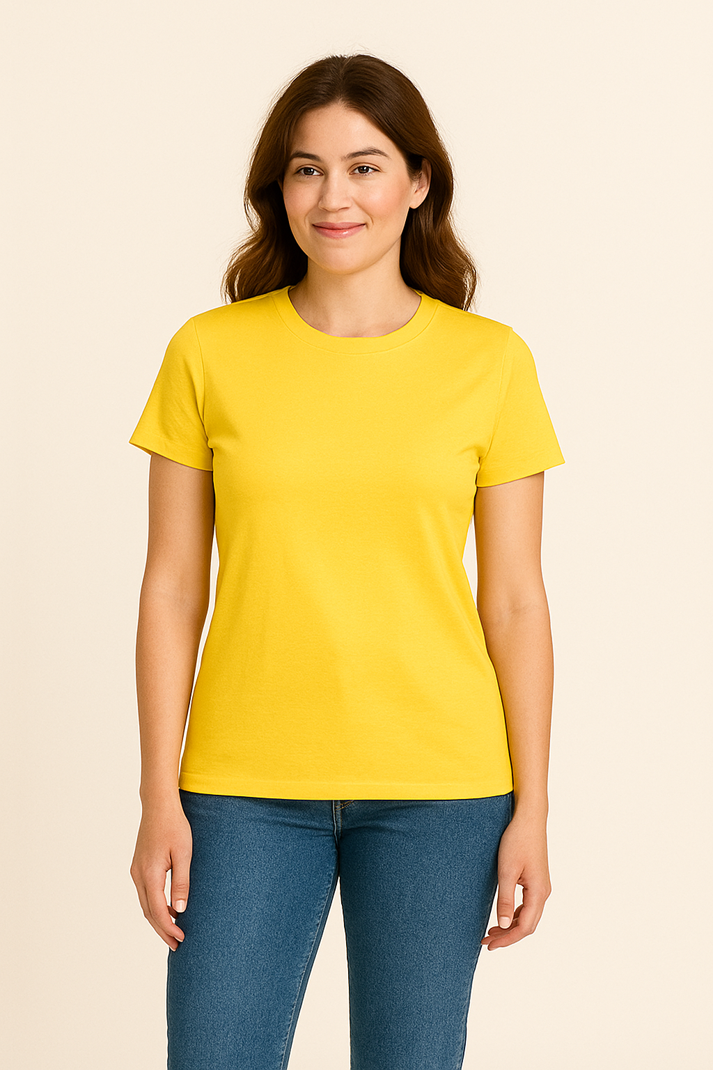HERBERGER | Damen T-Shirt Baumwolle mit klassischem Schnitt für Freizeit & Stil