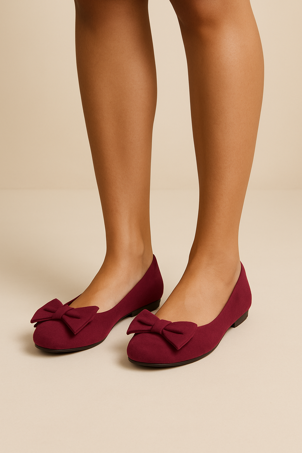 HERBERGER | Damen Slipper mit Schleife und weicher Sohle für Freizeit & Ferien