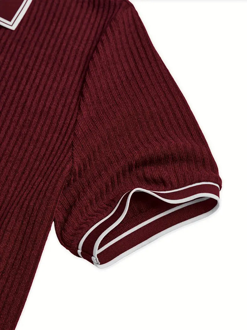 Orestis - Elegantes Polohemd Mit Kurzen Ärmeln