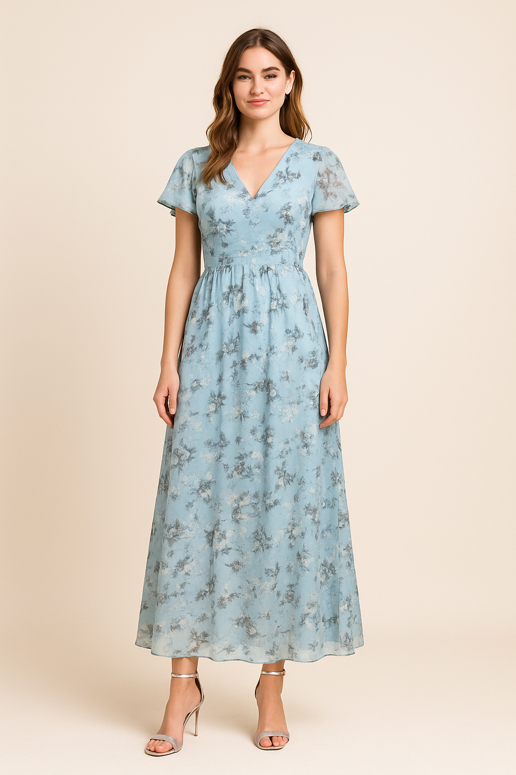 HERBERGER | Atmungsaktives Damen Midikleid elegant für Sommer