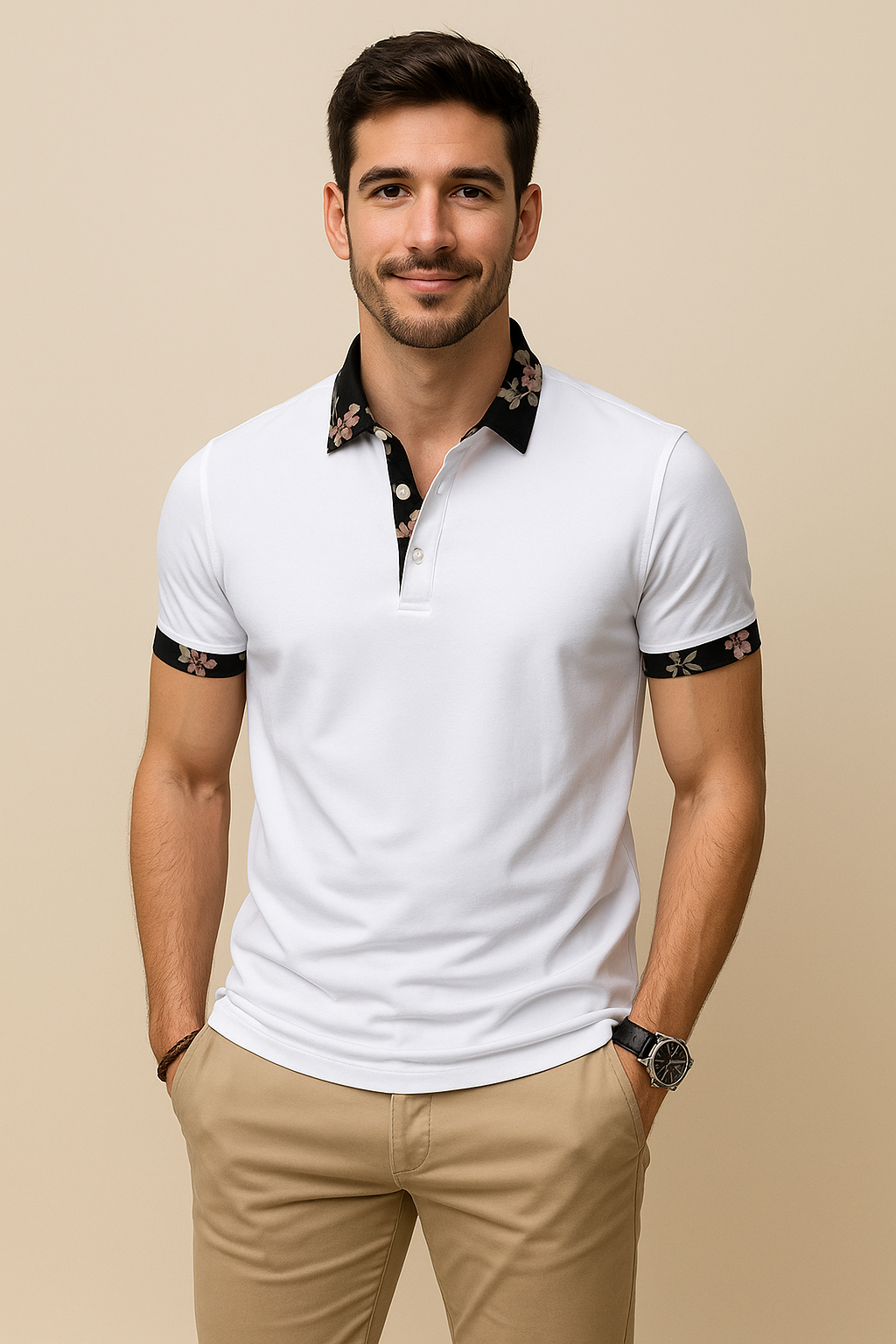 HERBERGER | Poloshirt mit klassischer Passform