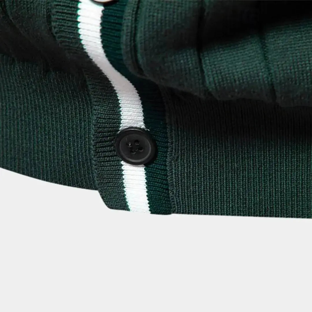 Cotton Button-Up Cardigan Sweater