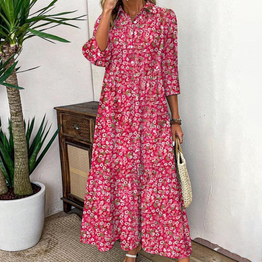 Sommerrot Florakleid