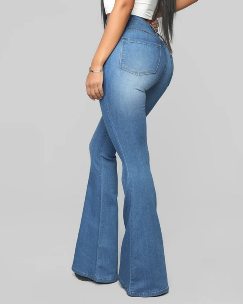 Jeans mit Hoher Taille