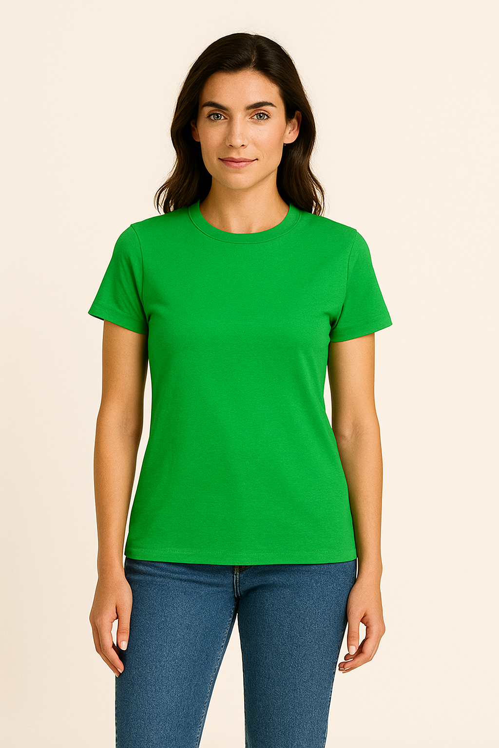 HERBERGER | Damen T-Shirt Baumwolle mit klassischem Schnitt für Freizeit & Stil