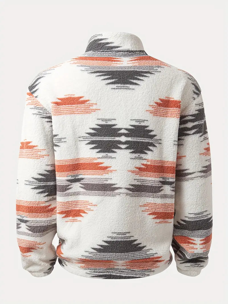 Clinton – Sweatshirt Mit Halbem Reissverschluss Und Stehkragen