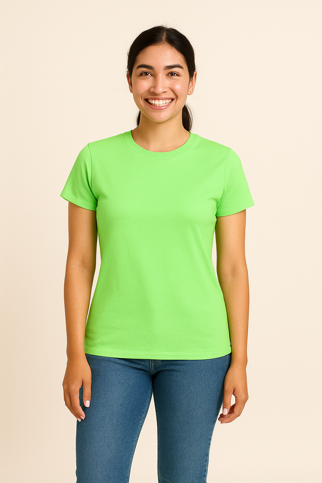 HERBERGER | Damen T-Shirt Baumwolle mit klassischem Schnitt für Freizeit & Stil