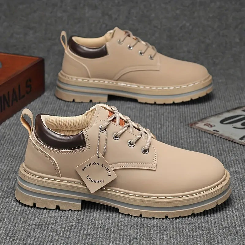 Trevino Klassische Schnürschuhe Mit Runder Zehen