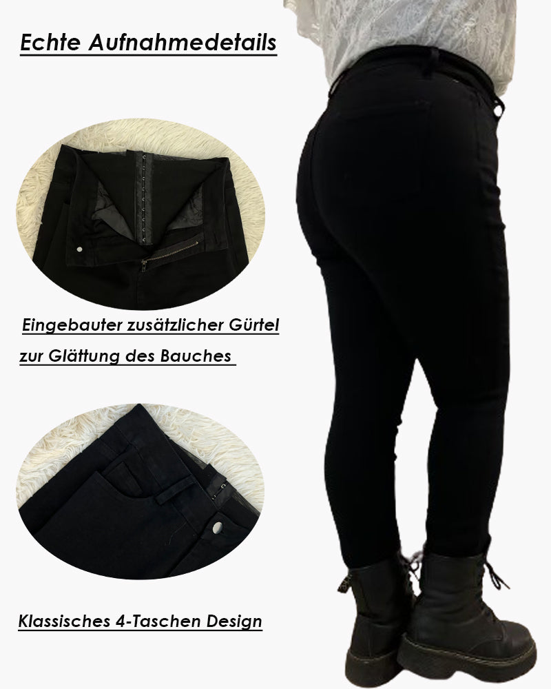Jeans Mit Hoher Taille
