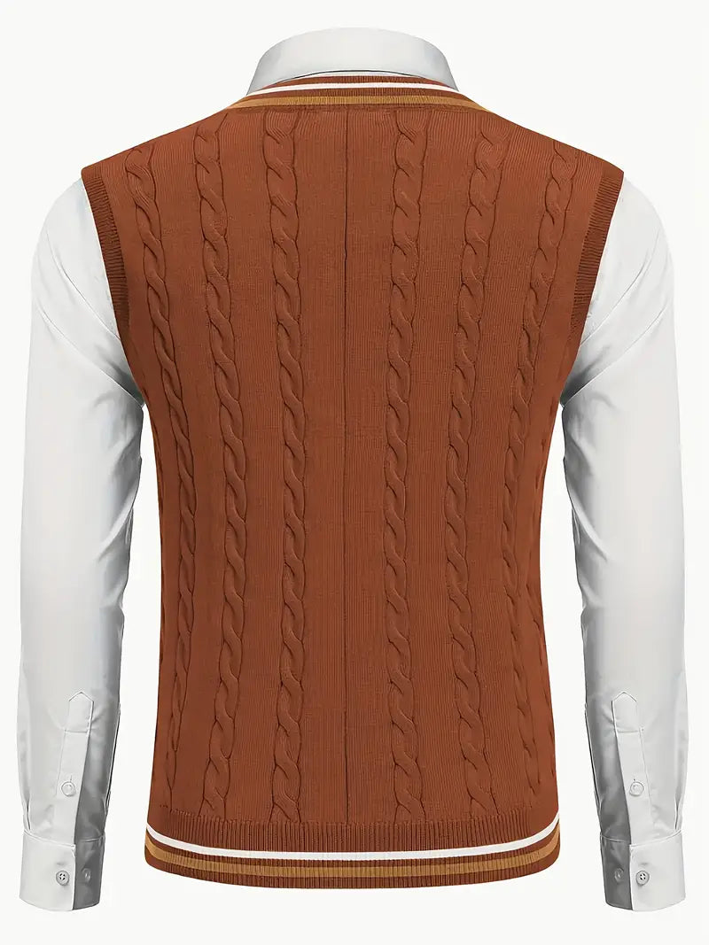 Duane™ Ärmelloser Strickpullover