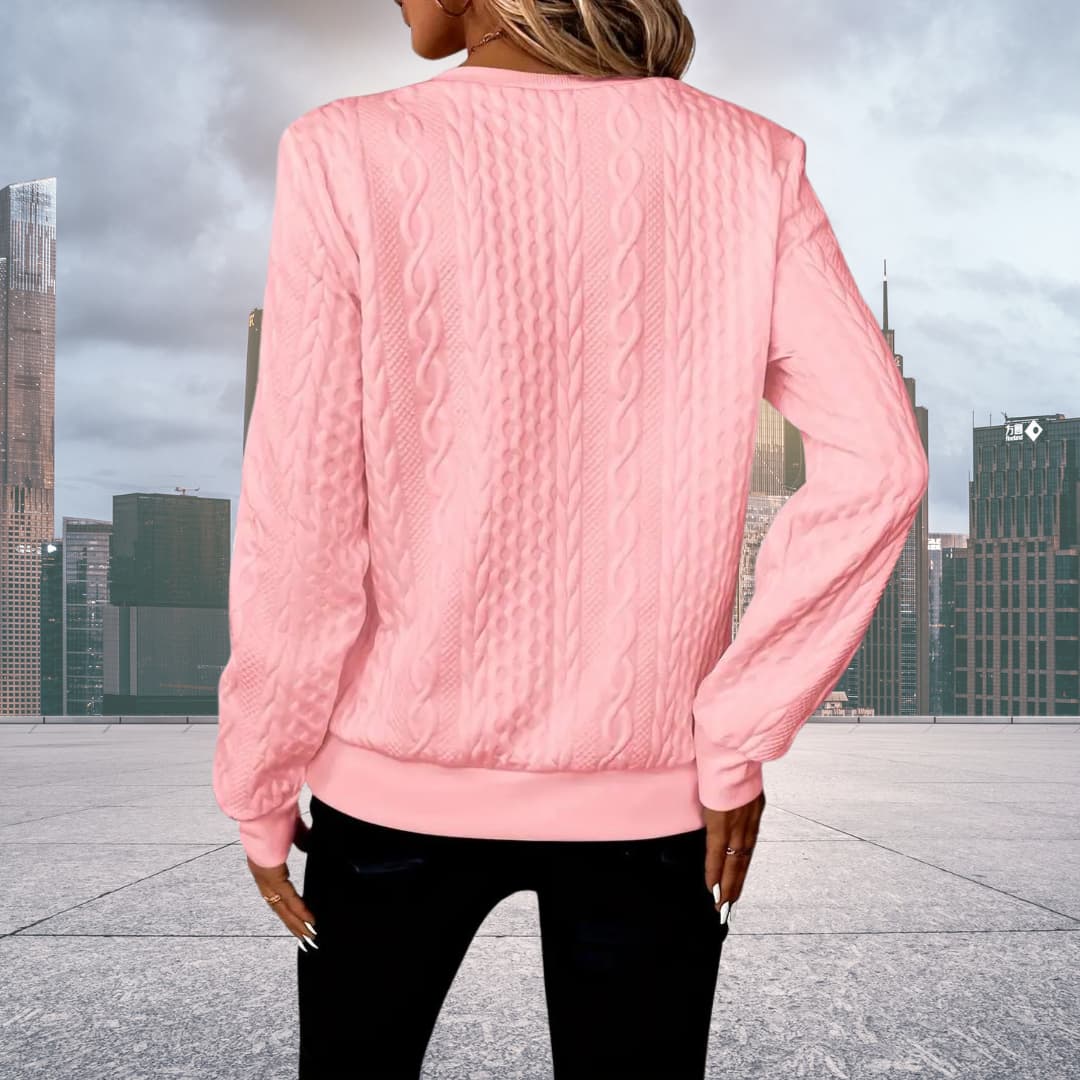 Florence™ Eleganter Stilvoller Strickpullover
