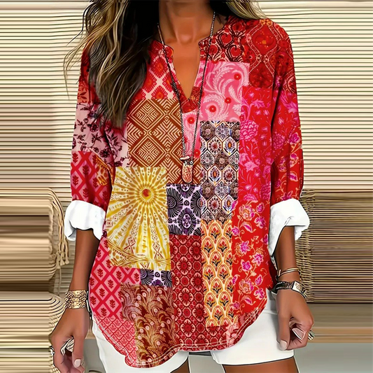 Flammenblick Langarmtop